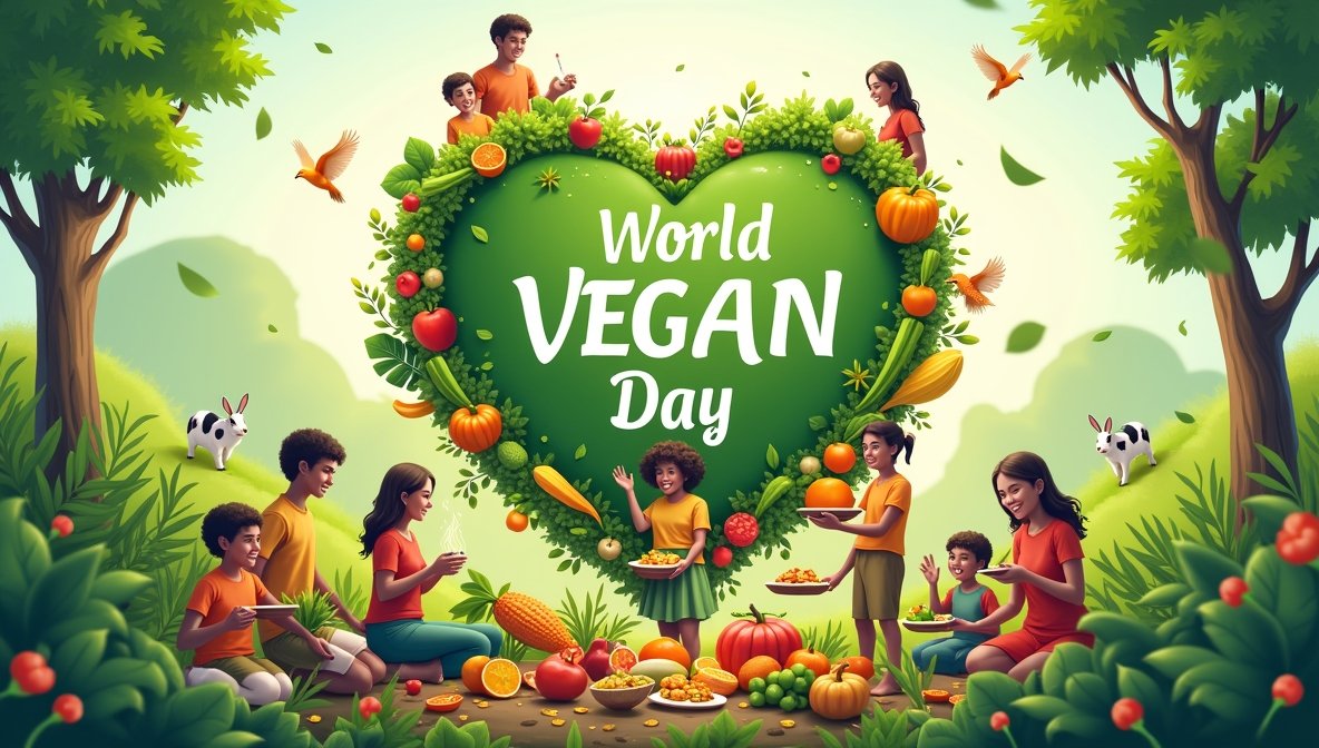 World Vegan Day विश्व वीगन दिवस  (1 NOV.)